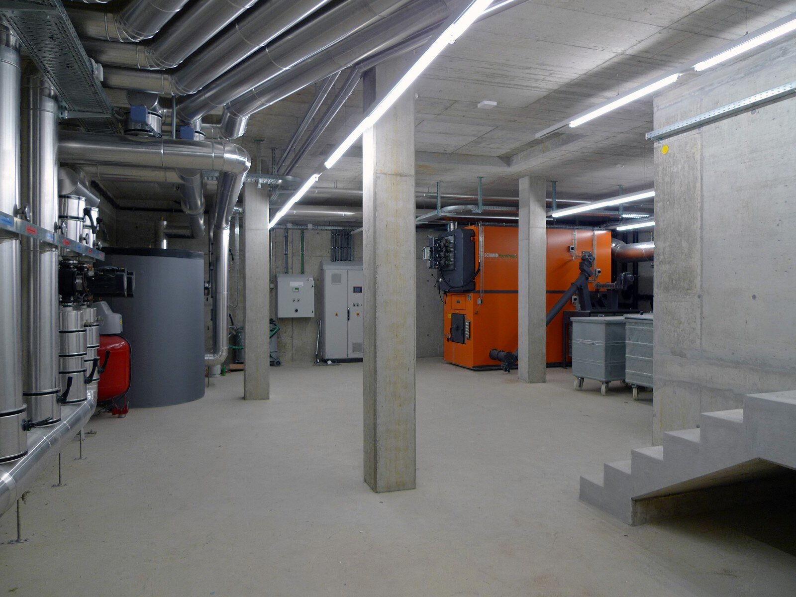 Neubau Schnitzelzentrale